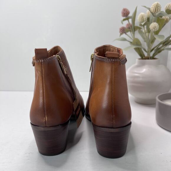 Pikolinos Huelma Leather Ankle Boots Brandy Brown Womens EU 42/US 11 NWOB - Picture 4 of 10